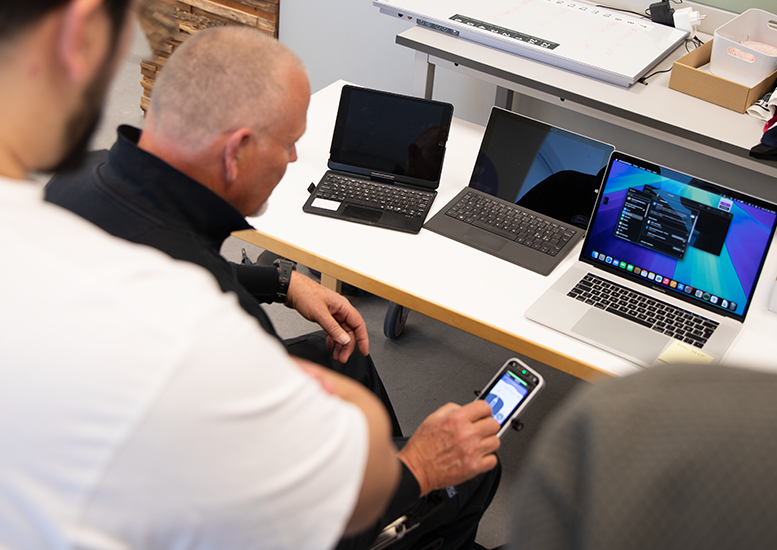 Øjenstyring til el-kørestole