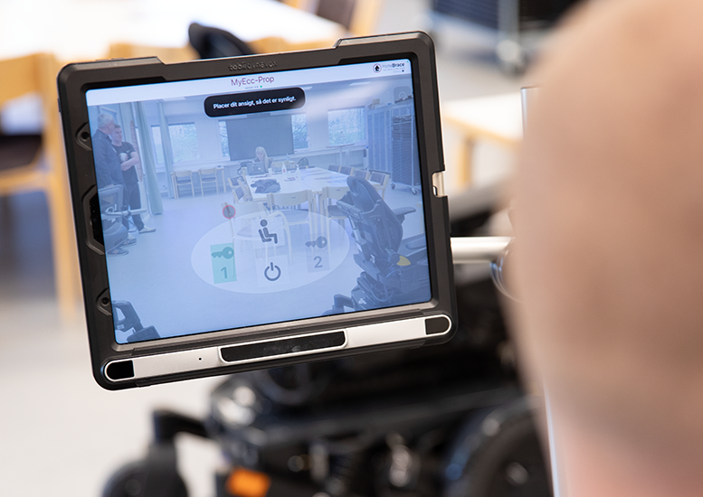  Øjenstyring til el-kørestole