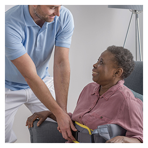 Invacare, hjælpemidler, stålift, forflytning, arbejdsmiljø, sikkerhed, løftesejl  