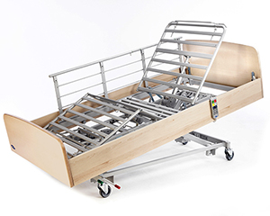 Nordbed plejeseng, elektrisk indstillelig seng med motor, Nordmed med Ergomove