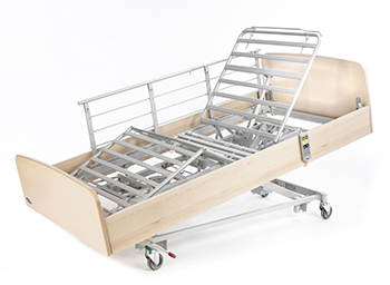 NordBed plejeseng. Elektriske indstillelig seng med ErgoMove teknologi. Seng fra Invacare