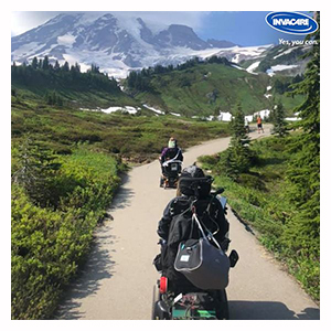 Invacare el-kørestole med god ergonomi til ældre og handikappede