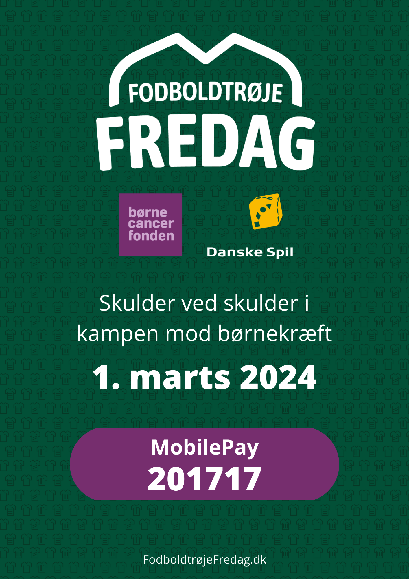 Støt Børnecancerfonden via MobilePay 20 17 17