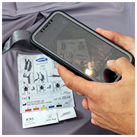 Foto - QR scan på Optisling sejl