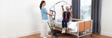 Invacare personløfter - lift - Invacare Birdie Evo - Birdie personløfter - forflytninger af ældre og handicappede - hjælpemiddel