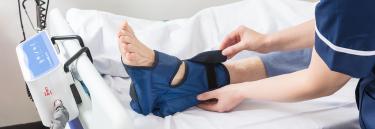 Invacare positionering - Maxxcare Heel Pro Evolution hælaflaster - tryksår - trykaflastning - vicair teknologi - hælområdet - hjælpermidler til ældre og handicappede