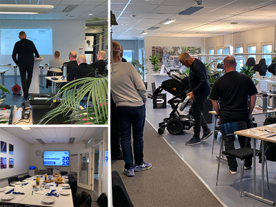 Tak for seks fantastiske teknikerkurser i el-kørestole