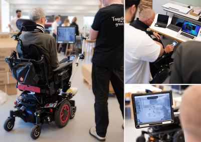 Øjenstyring til el-kørestole