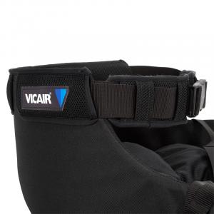Invacare kørestolspude - Vicair Allrounder O2 pude, pude til kørestol, kørestolspude med luft- god trykaflastning, stabil siddestilling, positionering - hjælpemidler til handicappede og ældre