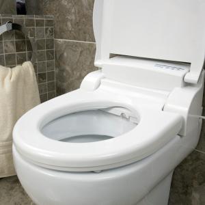 Invacare Aquatec Pure Bidet II komplet bidetløsning - Skylle-/tørretoilet 