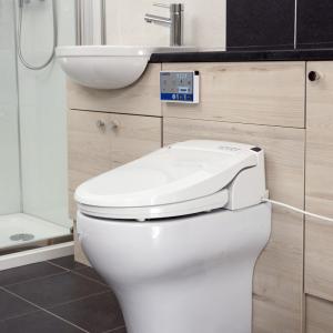 Invacare Aquatec Pure Bidet II komplet bidetløsning - Skylle-/tørretoilet 