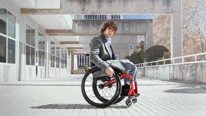 Invacare Manuel kørestol - Küschall K-series 2.0 -  aktiv fastrammekørestol - HYRDROFORM CHASSIS - hjælpemidler til handicappede og ældre