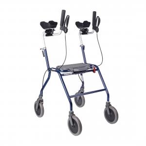 Invacare Dolomite Alpha rollator - ergonomisk rollator for ekstra støtte - sikker - hjælpemidler til ældre og seniorer