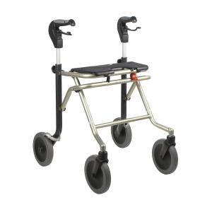 Invacare Dolomite Melody rollator, elegant, sikker, sammenklappelig rollator  - sikker og indstillingsvenlig - Hjælpemidler til ældre og seniorer