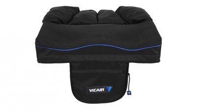 Invacare kørestolspude - Vicair Active O2 siddepude, pude til kørestol, kørestolspude med luft- god trykaflastning, stabil siddestilling, positionering - hjælpemidler til handicappede og ældre