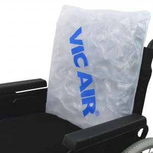 Invacare rygge til manuelle og elektriske kørestole- Vicair Liberty rygpude med luftfyldte Vicair celler - Positionering - siddestilling - komfortabel aflastning af ryg – Hjælpemidler til handicappede og ældre
