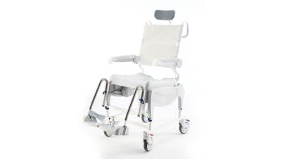 Invacare Aquatec Ocean Vip Ergo bad- og toiletstol med sædekip med glidende balancepunkt - sikkerhed  ved bad og toilette - hjælpemidler til handicappede og ældre