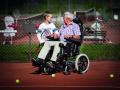 Invacare komfortkørestol, hjælpemiddeler til ældre og handicappede, kørestolsbruger, flex3 ryg