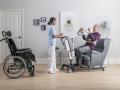 Invacare, hjælpemidler, stålift, forflytning, arbejdsmiljø, sikkerhed, løftesejl