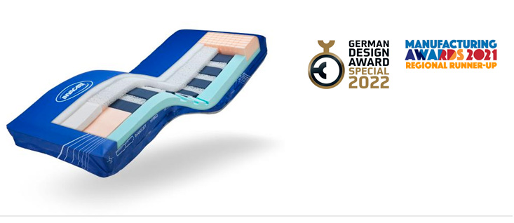 Invacare InvaSoft mattress Awards Banner image
